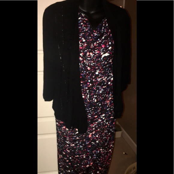 Rodriguez galactic cowl neck dress - Picture 9 of 12